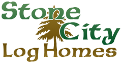 Stone City Log Homes Logo